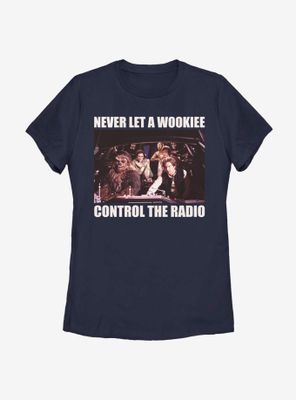 Star Wars Wookie Radio Womens T-Shirt