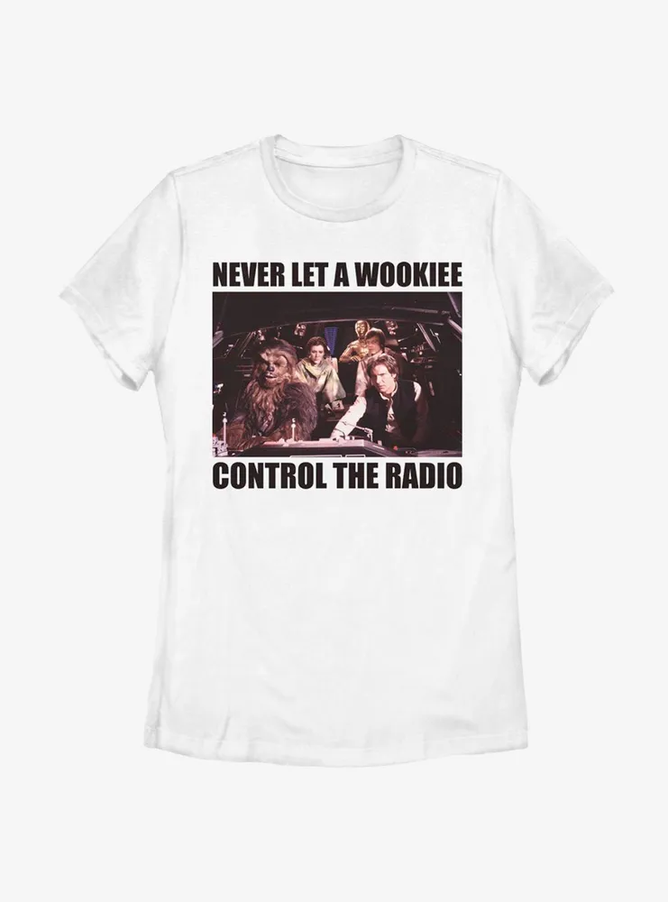 Star Wars Wookie Radio Womens T-Shirt