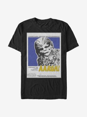 Star Wars Wookie Poster T-Shirt