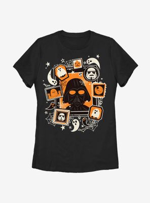 Star Wars Vader Halloween Womens T-Shirt