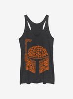 Star Wars Boba Jackolanterns Womens Tank Top