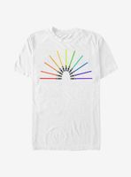 Star Wars Light Sabor Rainbow T-Shirt