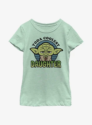 Star Wars Yoda Coolest Daughter Youth Girls T-Shirt