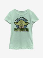 Star Wars Yoda Coolest Daughter Youth Girls T-Shirt