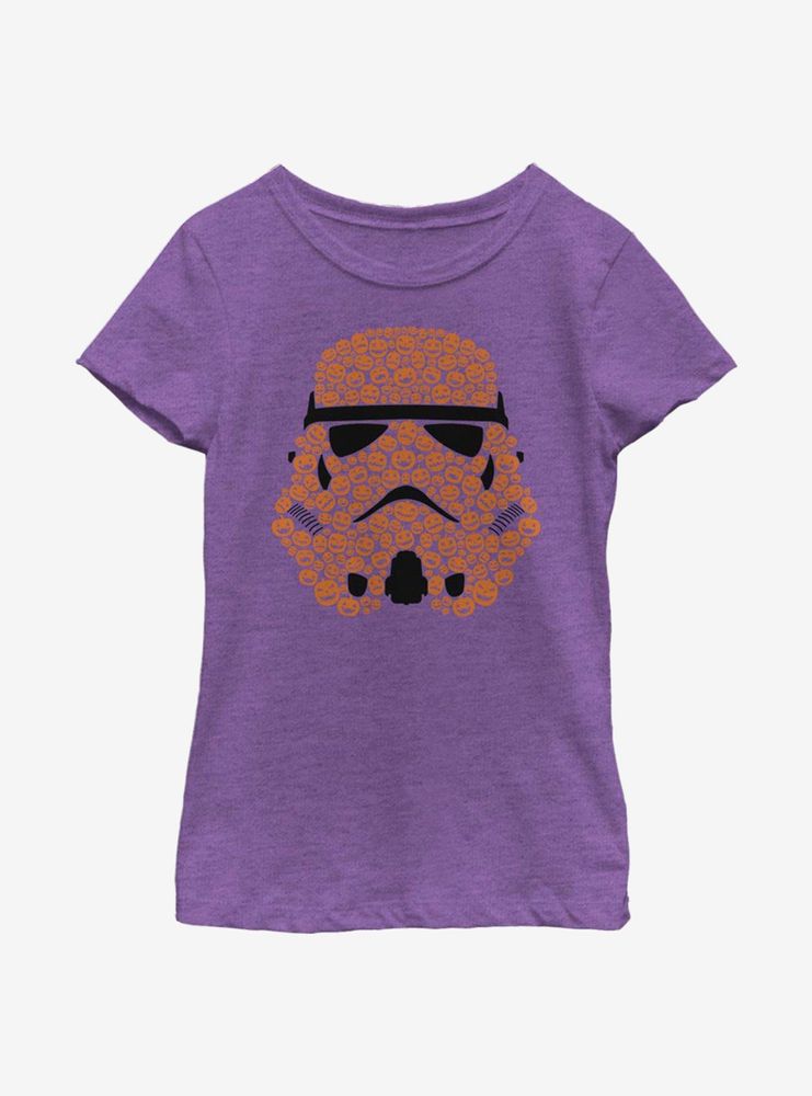 Star Wars Stormtroopers Jackolanterns Youth Girls T-Shirt