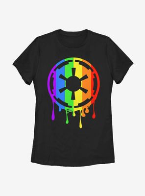 Star Wars Empire Rainbow Womens T-Shirt