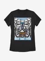 Star Wars Jango Best Dad Ever Womens T-Shirt