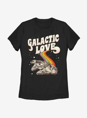 Star Wars Galactic Love Womens T-Shirt
