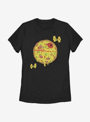 Star Wars Death Pizza Womens T-Shirt