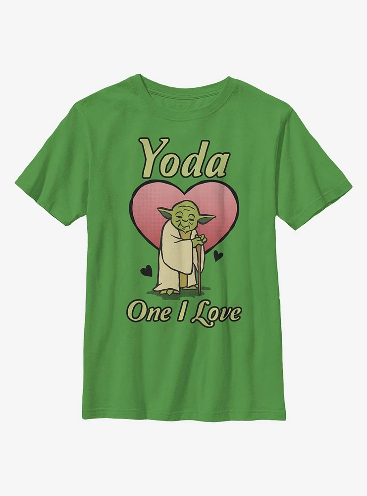 Star Wars Yoda One I Love Youth T-Shirt
