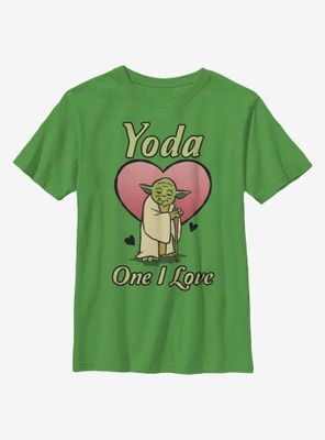 Star Wars Yoda One I Love Youth T-Shirt