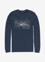 Star Wars Concept Plate Long-Sleeve T-Shirt