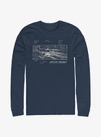 Star Wars Concept Plate Long-Sleeve T-Shirt