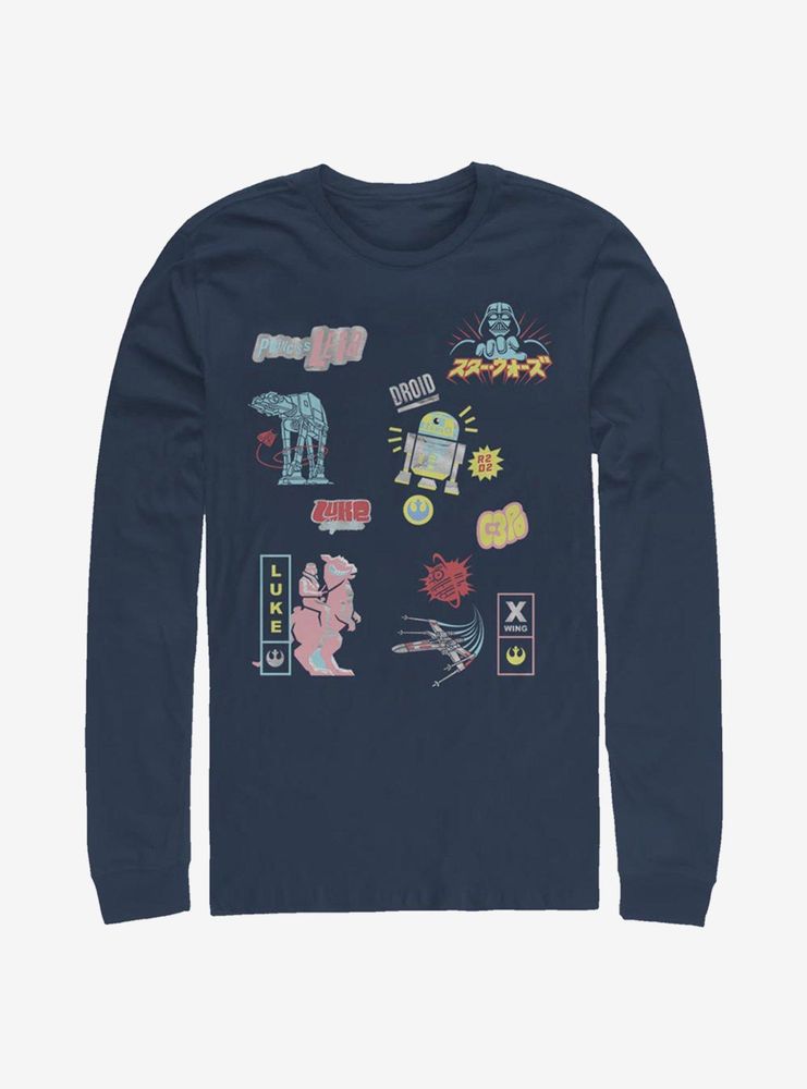 Star Wars Glitch Long-Sleeve T-Shirt