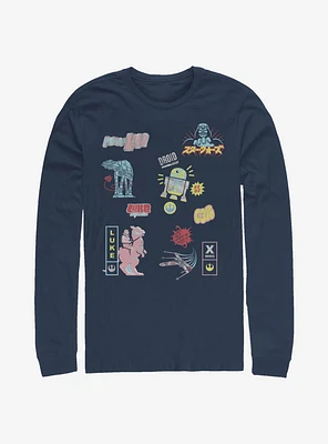 Star Wars Glitch Long-Sleeve T-Shirt