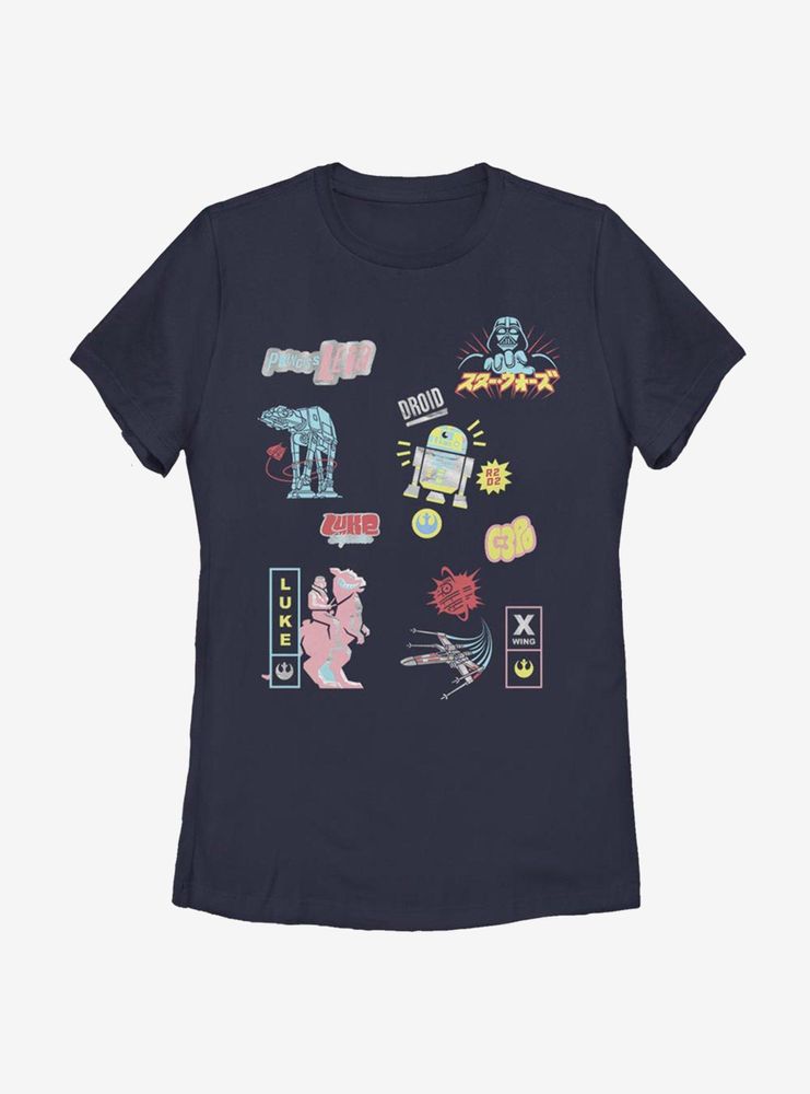 Star Wars Glitch Womens T-Shirt