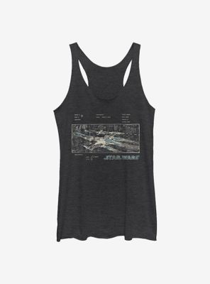 Star Wars Concept Plate Womens Tank Top