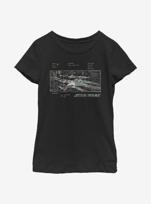 Star Wars Concept Plate Youth Girl T-Shirt