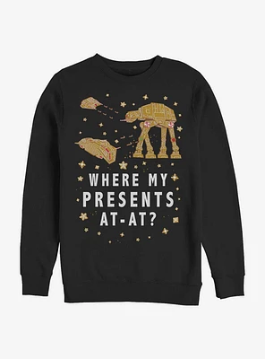 Star Wars Gingerbread AT-AT Sweatshirt