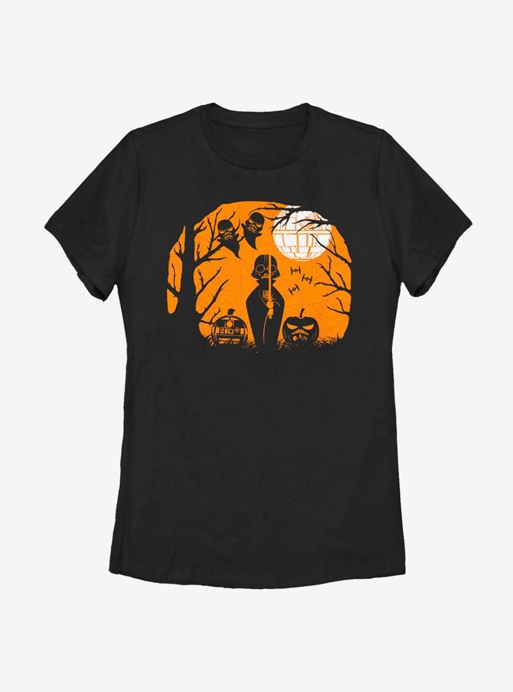 Star Wars Darth Spooky Womens T-Shirt