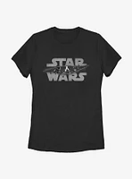 Star Wars Light Saber Slash Womens T-Shirt