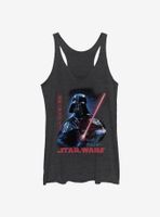 Star Wars Darth Vader Empire Japanese Text Womens Tank Top