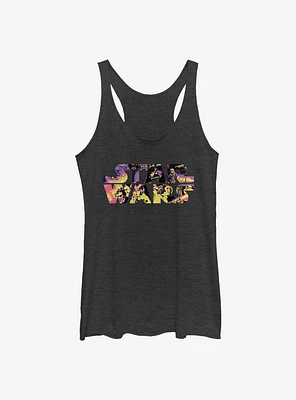 Star Wars Logo Poster Colors Tank Top