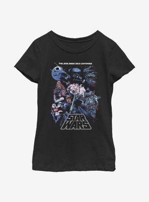 Star Wars Saga Group Youth Girl T-Shirt