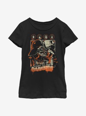 Star Wars Spooky Dark Side Youth Girl T-Shirt