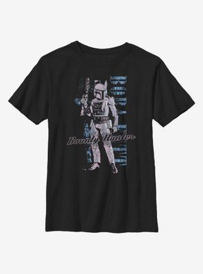 Star Wars Distressed Boba Youth T-Shirt