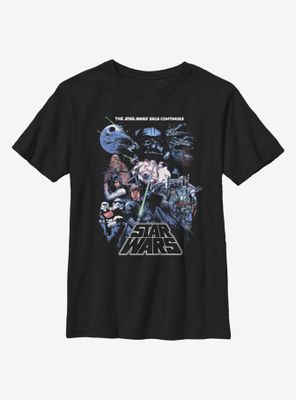 Star Wars Saga Group Youth T-Shirt