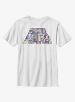 Star Wars Slant Characters Youth T-Shirt