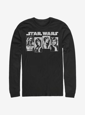 Star Wars Squad Falcon Long-Sleeve T-Shirt