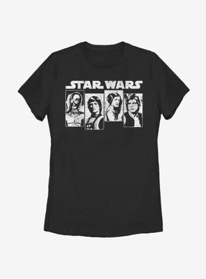 Star Wars Squad Falcon Womens T-Shirt