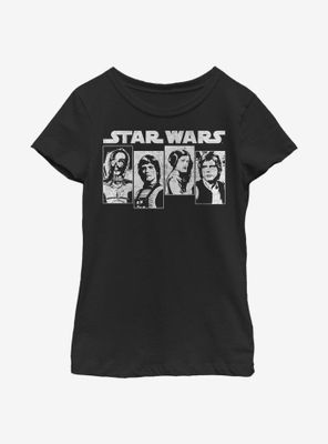 Star Wars Squad Falcon Youth Girls T-Shirt