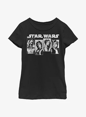 Star Wars Squad Falcon Youth Girls T-Shirt