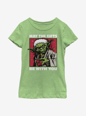 Star Wars Yoda Gifts Youth Girls T-Shirt