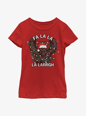 Star Wars Wookie Lights Youth Girls T-Shirt