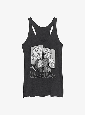 Marvel WandaVision Character Panels Womens Tank Top