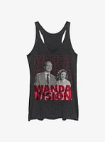 Marvel WandaVision Repeating Text Womens Tank Top