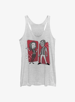 Marvel WandaVision Retro Panels Womens Tank Top