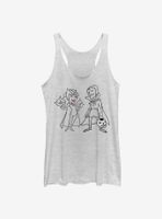 Marvel WandaVision Simple Ink Womens Tank Top