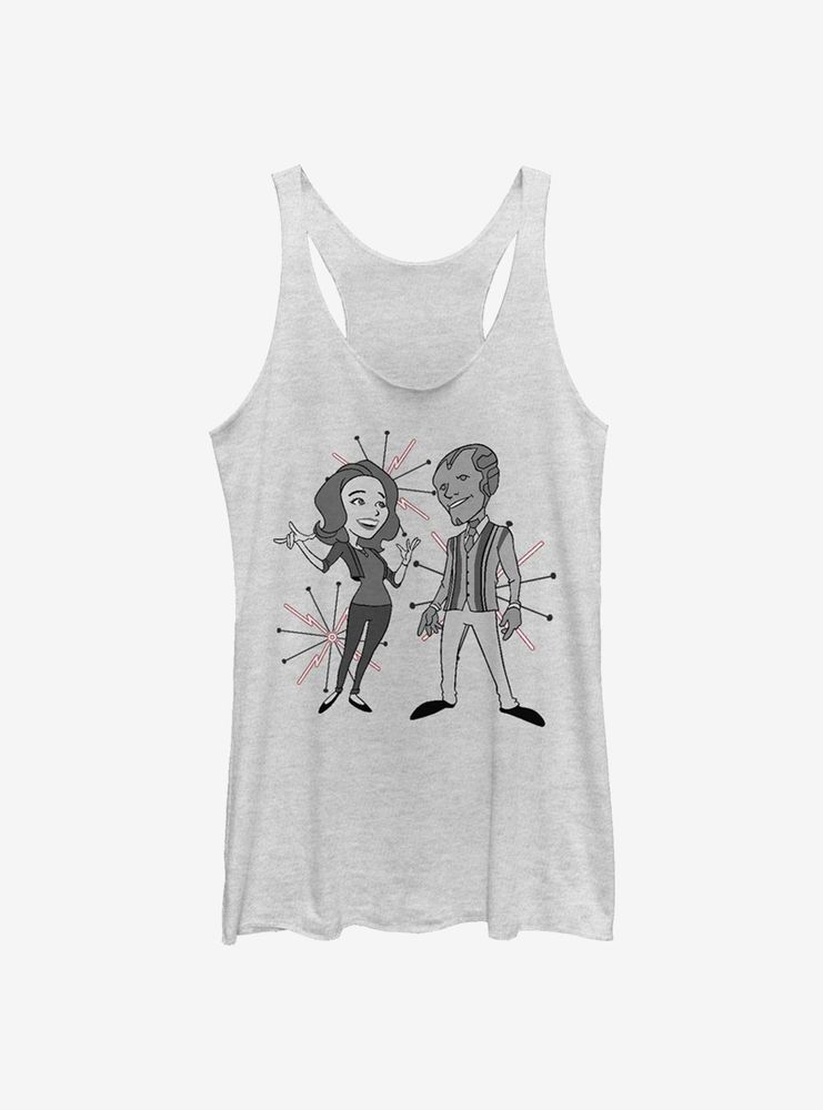 Marvel WandaVision The Couple Womens Tank Top