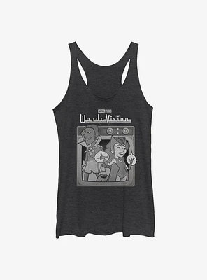 Marvel WandaVision Vintage Tv Womens Tank Top