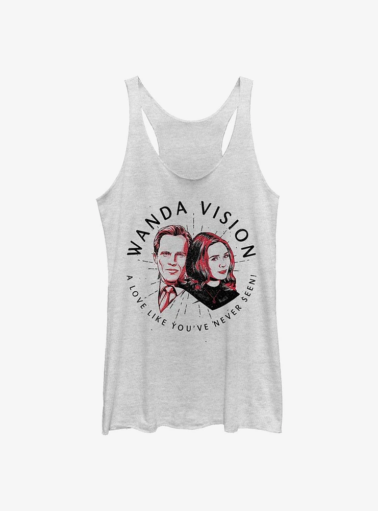 Marvel WandaVision Wanda Badge Womens Tank Top