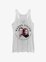 Marvel WandaVision Wanda Badge Womens Tank Top