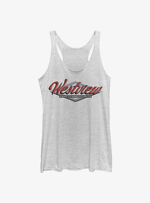 Marvel WandaVision Westview Grey Womens Tank Top