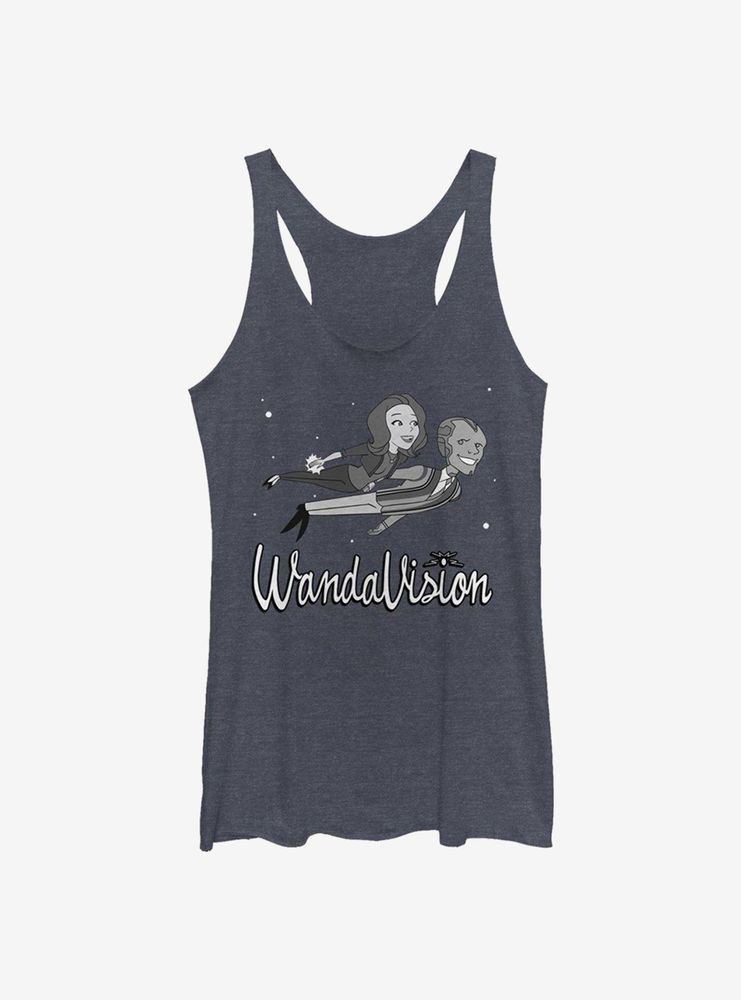 Marvel WandaVision Flying Stars Womens Tank Top