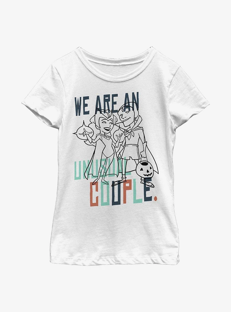 Marvel WandaVision Unusual Couple Youth Girls T-Shirt