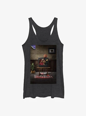 Marvel WandaVision Poster 90s Womens Tank Top